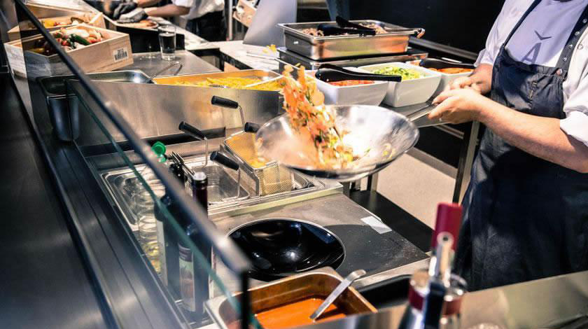 Sistemi priprave hrane »front cooking«